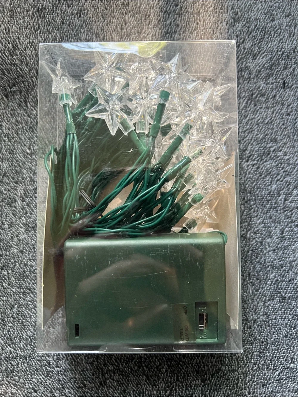 Holiday Living 35-Count Warm White Star LED String Lights